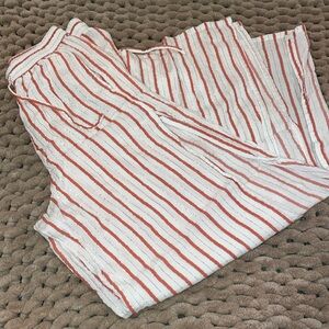 Onia swim cover up slit pants.